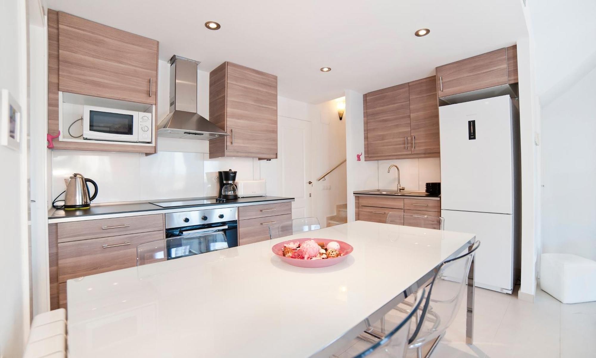 Duplex Moderno 3 Hab Parking, Vistas Al Mar Y Terraza Apartment Sitges Luaran gambar